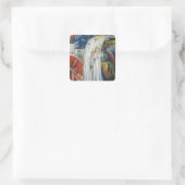 Franz Marc Art Vierkante Sticker (Tas)