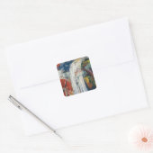 Franz Marc Art Vierkante Sticker (Envelop)