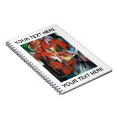 Franz Marc beroemd schilderen van de foxes geperso Notitieboek (Rechterzijde)