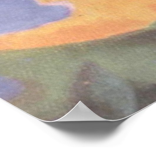 Franz Marc - Big Blue Horse 1911 Canvas Equine Poster (Hoek)