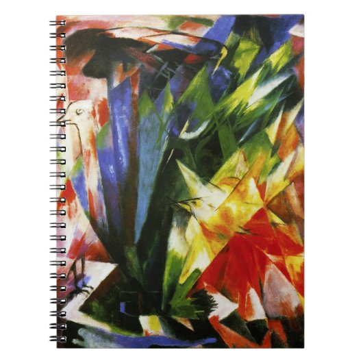 Franz Marc Birds notebook Notitieboek (Voorkant)
