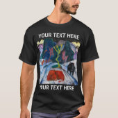 Franz Marc Bison in Winter (rode bizon) T-Shirt (Voorkant)