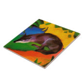 Franz Marc Blue Fox Tegeltje (Zijkant)