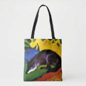 Franz Marc - Blue Fox Tote Bag (Voorkant)