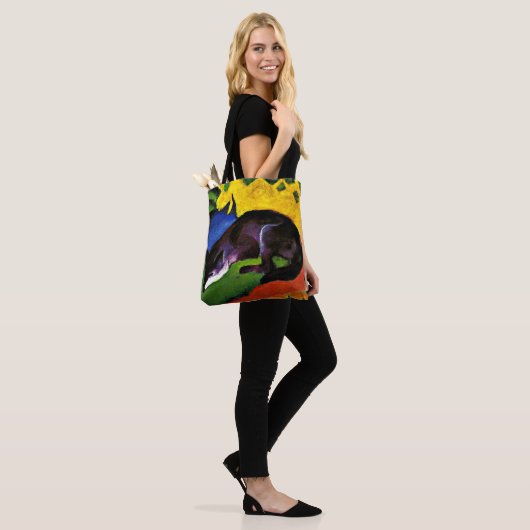 Franz Marc - Blue Fox Tote Bag (Op model)