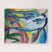 Franz Marc Blue Horse (1911) Legpuzzel (Horizontaal)