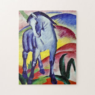 Franz Marc Blue Horse  Fine Art Painting Legpuzzel