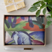 Franz Marc Blue Horse  Fine Art Painting Tissuepapier (Geschenk)