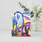 Franz Marc - Blue Horse I Briefkaart (Staand voorkant)
