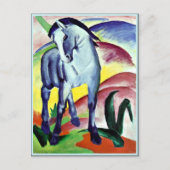 Franz Marc - Blue Horse I Briefkaart (Voorkant)