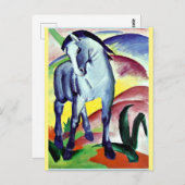 Franz Marc - Blue Horse I Briefkaart (Voorkant / Achterkant)