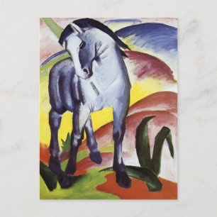 Franz Marc-Blue Horse I Briefkaart