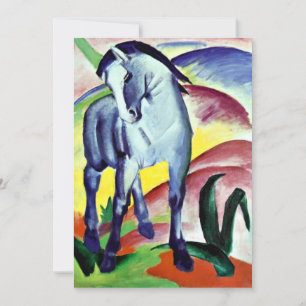 Franz Marc - Blue Horse I Kaart