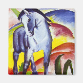 Franz Marc Blue Horse Magnet (Voorkant)