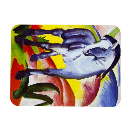 Franz Marc Blue Horse Magnet Magneet (Horizontaal)
