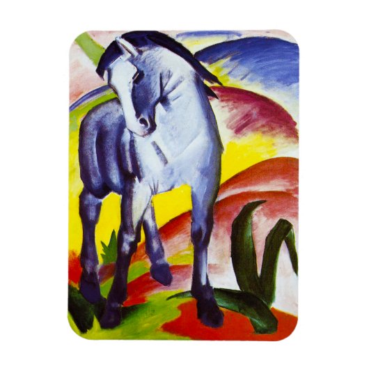 Franz Marc Blue Horse Magnet Magneet (Verticaal)