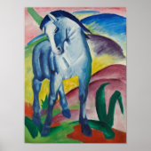 Franz Marc Blue Horse Painting Poster (Voorkant)