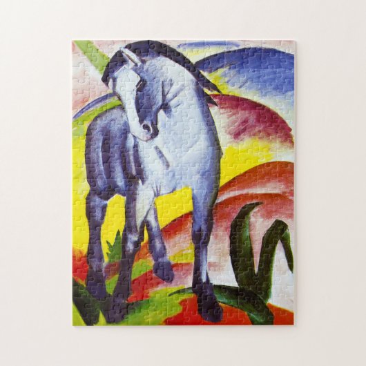 Franz Marc Blue Horse Puzzle Legpuzzel (Verticaal)