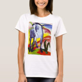 Franz Marc Blue Horse T-shirt (Voorkant)