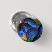 Franz Marc Blue Horses Button (Voorkant /achterkant)