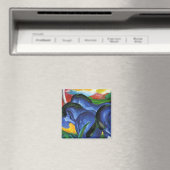 Franz Marc Blue Horses Magnet (Insitu (Vaatwasser))