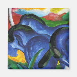 Franz Marc Blue Horses Magnet
