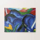 Franz Marc Blue Horses Puzzle Legpuzzel (Horizontaal)