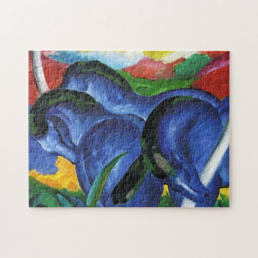 Franz Marc Blue Horses Puzzle Legpuzzel (Horizontaal)