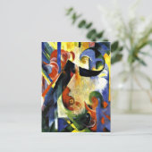Franz Marc - Broken Forms Briefkaart (Staand voorkant)