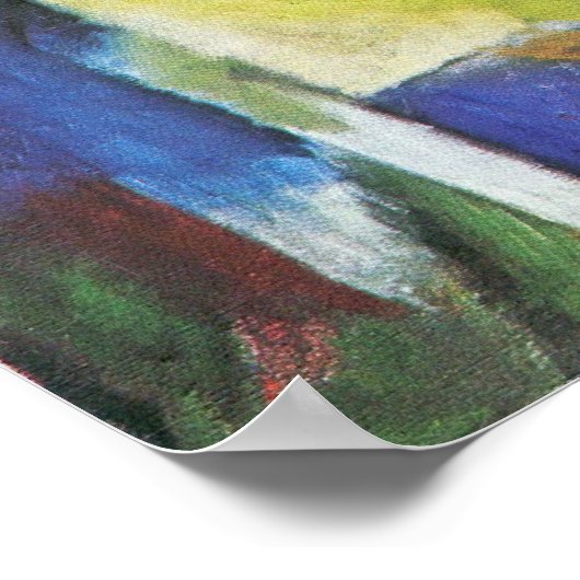 Franz Marc - Broken Forms Poster (Hoek)