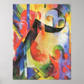 Franz Marc - Broken Forms Poster (Voorkant)