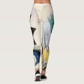 Franz Marc Caliban - beroemde schilderende vrouwen Leggings (Achterkant)