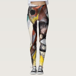 Franz Marc Caliban - beroemde schilderende vrouwen Leggings