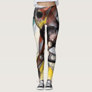 Franz Marc Caliban - beroemde schilderende vrouwen Leggings