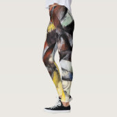 Franz Marc Caliban - beroemde schilderende vrouwen Leggings (Links)