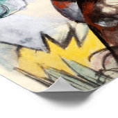 Franz Marc Caliban Famous Painting Poster (Hoek)