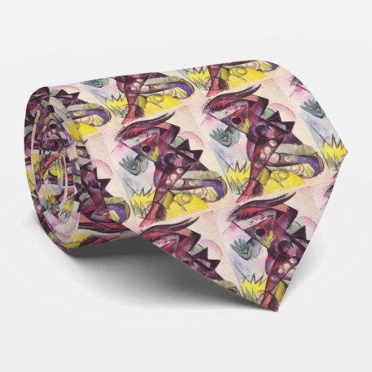 Franz Marc - Caliban Tempest Shakespeare 1914 Stropdas (Opgerold)