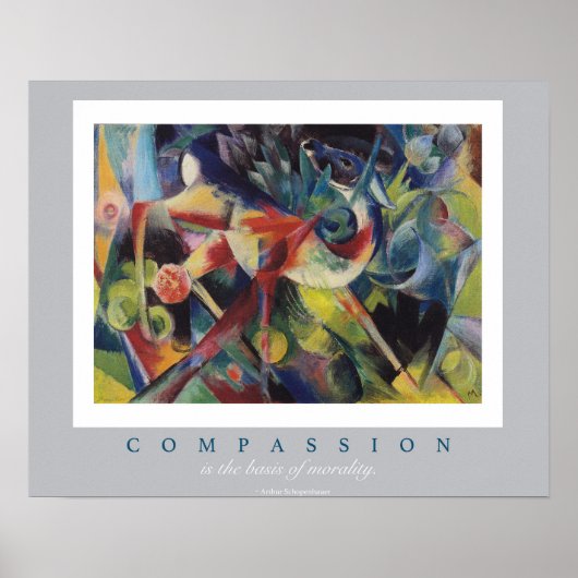 Franz Marc Compassion Poster - Archival (Voorkant)