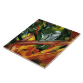 Franz Marc - De aap, beroemd schilderij, Tegeltje (Zijkant)