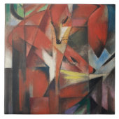 franz marc de foxes tegeltje (Voorkant)