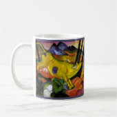 Franz Marc - de Gele Koe - Expressionistisch Art. Koffiemok (Links)