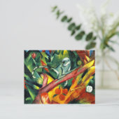 Franz Marc - De kleine aap Briefkaart (Staand voorkant)