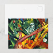 Franz Marc - De kleine aap Briefkaart (Voorkant / Achterkant)