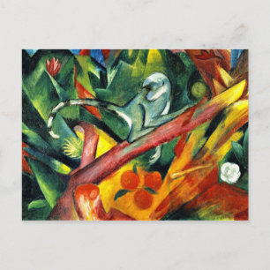 Franz Marc - De kleine aap Briefkaart
