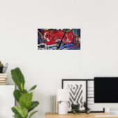 Franz Marc - De Koe van de wereld Poster (Thuiskantoor)