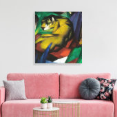 Franz Marc De tijger Canvas Afdruk (Insitu (Woonkamer))