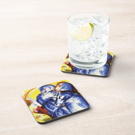 Franz Marc de Toren van de Blauwe Onderzetters van (Rechterzijde)