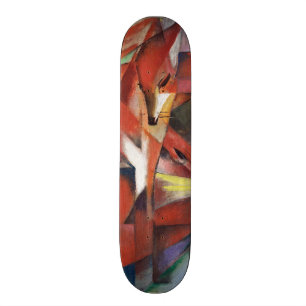 Franz Marc - De Vossen, 1913 Persoonlijk Skateboard