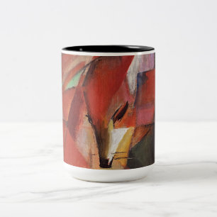 Franz Marc - De Vossen, 1913 Tweekleurige Koffiemok