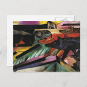 Franz Marc- De Wolven (Balkanoorlog) Briefkaart (Voorkant / Achterkant)